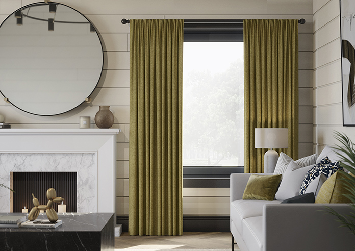 Harris, Antique Gold - Made to Measure Curtains - Image 3